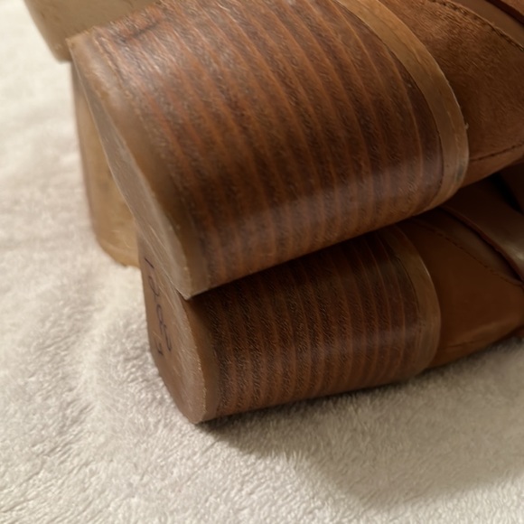 Hobbs London Tan Brown Leather Ankle Boots Made in Spain Size 41 - Picture 6 of 15